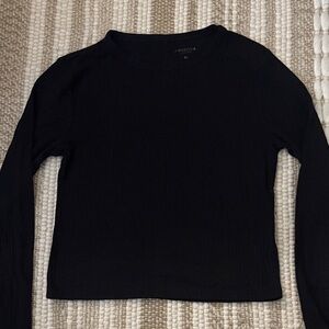 Arizona Jean Company Classic Black Long Sleeve Tee